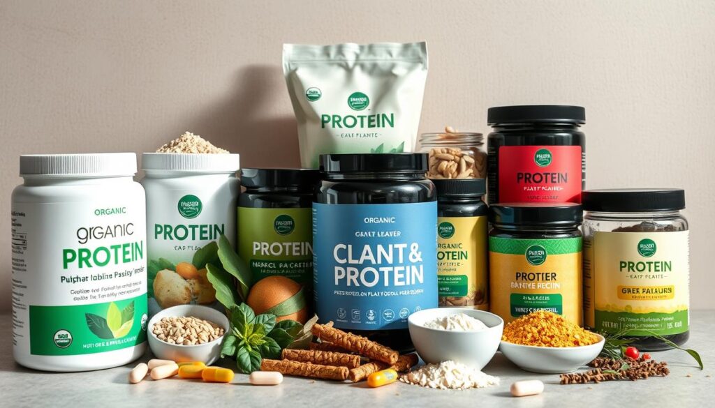 organic top plant protein supplements
